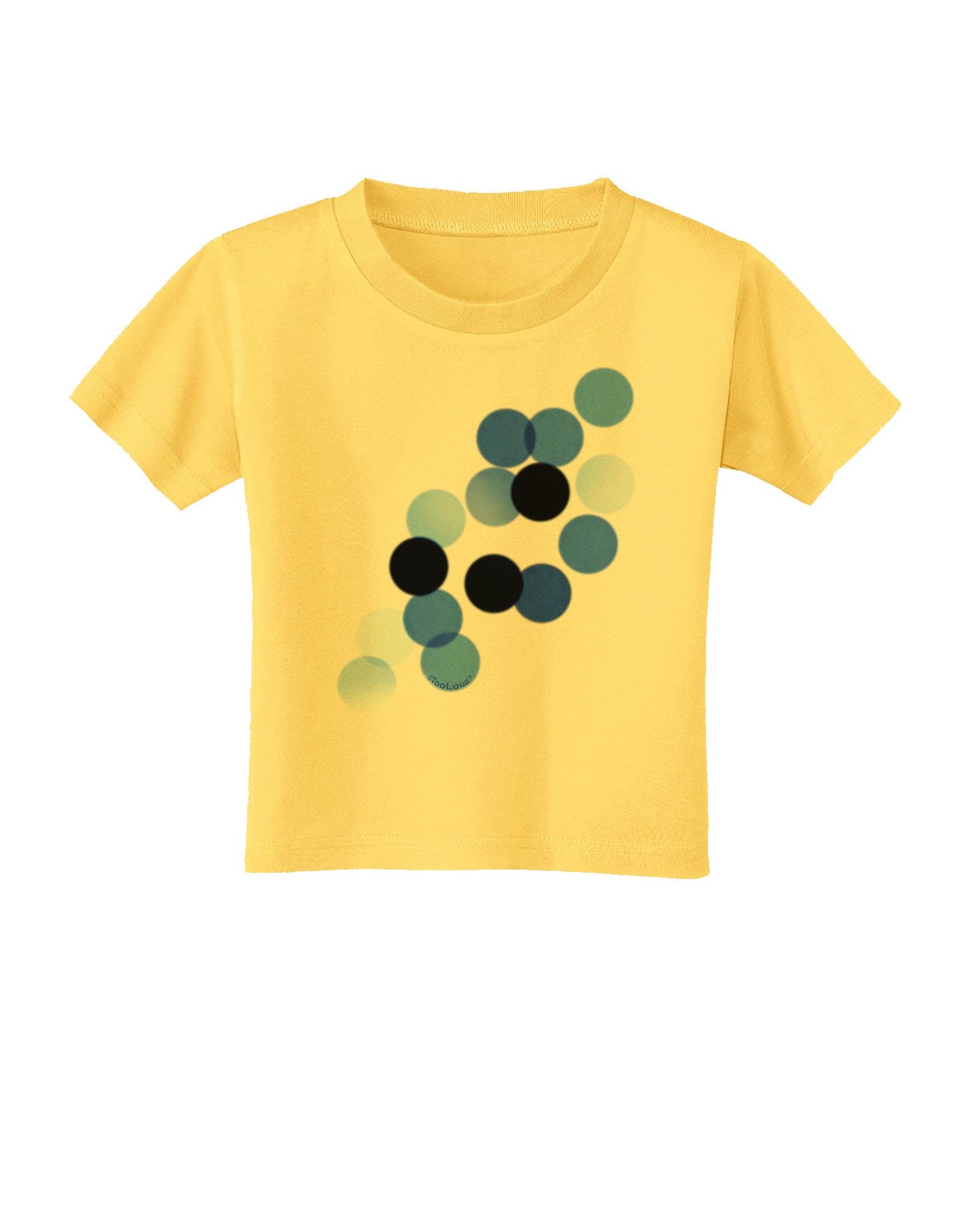 Inverted Bokeh Toddler T-Shirt-Toddler T-Shirt-TooLoud-Yellow-2T-Davson Sales