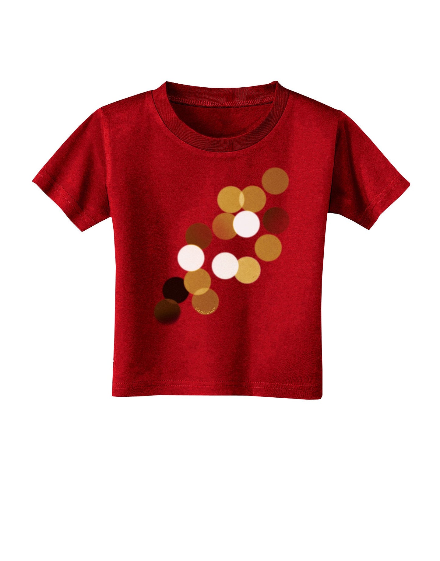 Inverted Bokeh Toddler T-Shirt Dark by-Toddler T-Shirt-TooLoud-Red-2T-Davson Sales