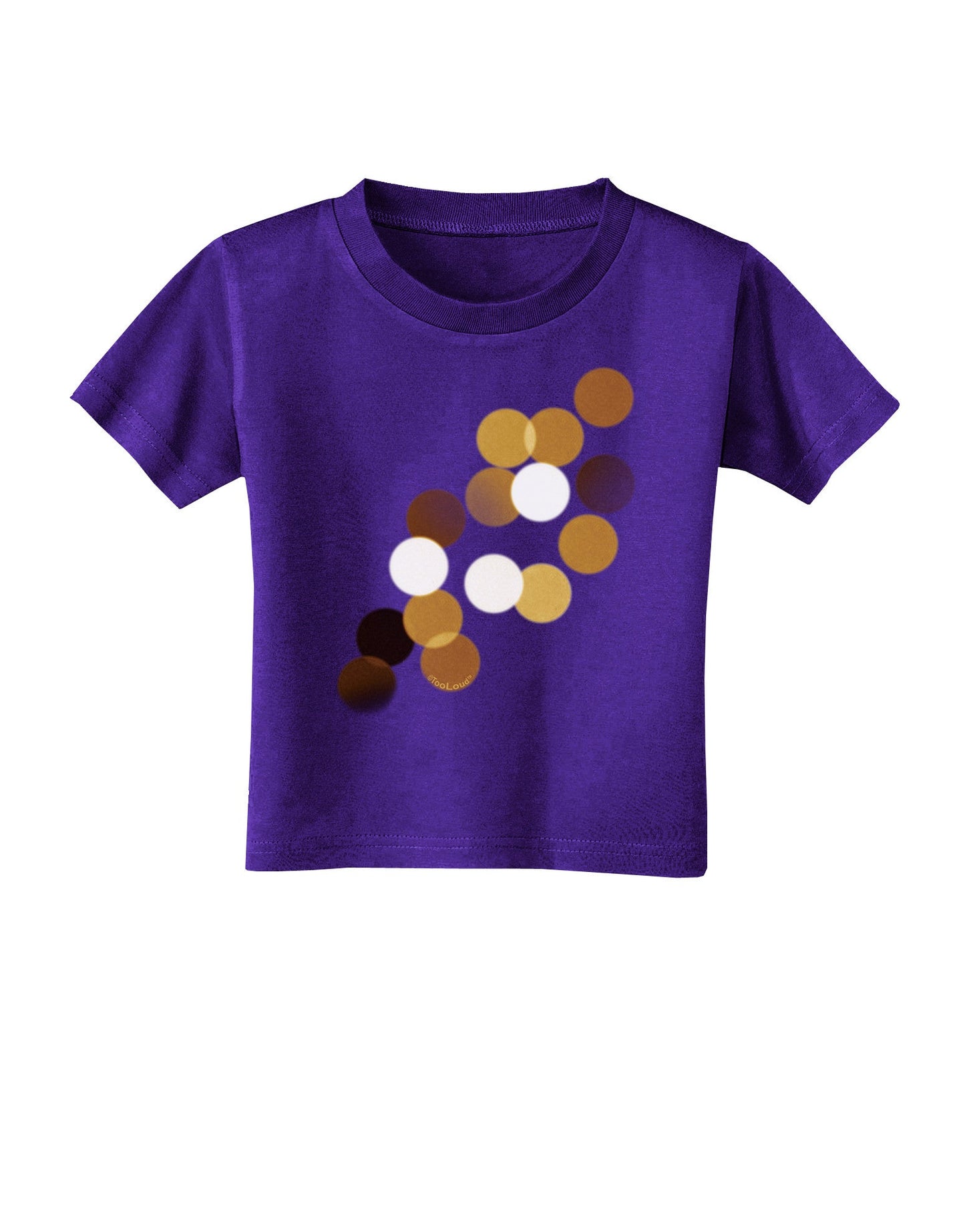 Inverted Bokeh Toddler T-Shirt Dark by-Toddler T-Shirt-TooLoud-Purple-2T-Davson Sales