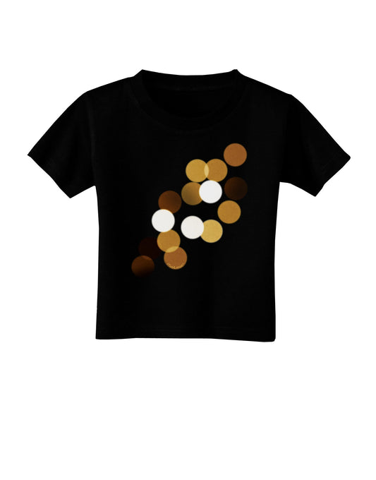 Inverted Bokeh Toddler T-Shirt Dark by-Toddler T-Shirt-TooLoud-Black-2T-Davson Sales