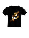 Inverted Bokeh Toddler T-Shirt Dark by-Toddler T-Shirt-TooLoud-Black-2T-Davson Sales