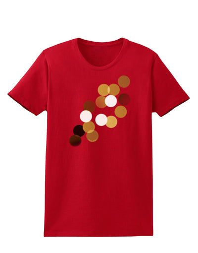 Inverted Bokeh Womens Dark T-Shirt-TooLoud-Red-X-Small-Davson Sales