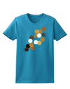 Inverted Bokeh Womens Dark T-Shirt-TooLoud-Turquoise-X-Small-Davson Sales