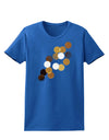 Inverted Bokeh Womens Dark T-Shirt-TooLoud-Royal-Blue-X-Small-Davson Sales