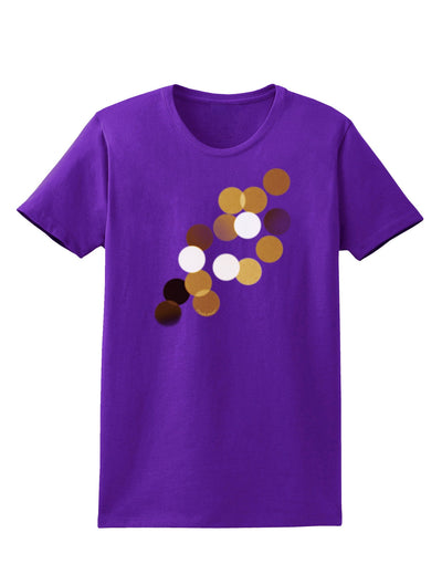 Inverted Bokeh Womens Dark T-Shirt-TooLoud-Purple-X-Small-Davson Sales