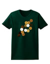 Inverted Bokeh Womens Dark T-Shirt-TooLoud-Forest-Green-Small-Davson Sales