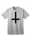 Inverted Cross Adult T-Shirt: A Bold Statement Piece for Contemporary Fashion-Mens T-shirts-TooLoud-AshGray-Small-Davson Sales