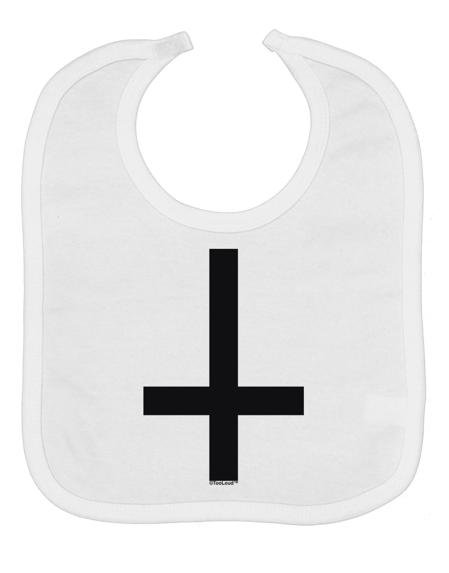 Inverted Cross Baby Bib