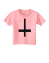 Inverted Cross Toddler T-Shirt-Toddler T-Shirt-TooLoud-Candy-Pink-2T-Davson Sales