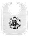 Inverted Pentagram Death Metal Star Baby Bib