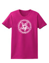 Inverted Pentagram Death Metal Star Womens Dark T-Shirt-TooLoud-Hot-Pink-Small-Davson Sales