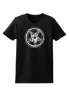 Inverted Pentagram Death Metal Star Womens Dark T-Shirt-TooLoud-Black-X-Small-Davson Sales