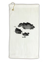 Inverted Puffy Clouds Micro Terry Gromet Golf Towel 11&#x22;x19-Golf Towel-TooLoud-White-Davson Sales