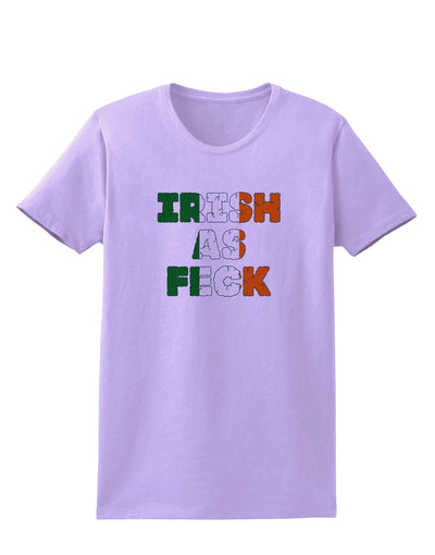 Irish As Feck Funny Womens T-Shirt by TooLoud-TooLoud-Lavender-X-Small-Davson Sales