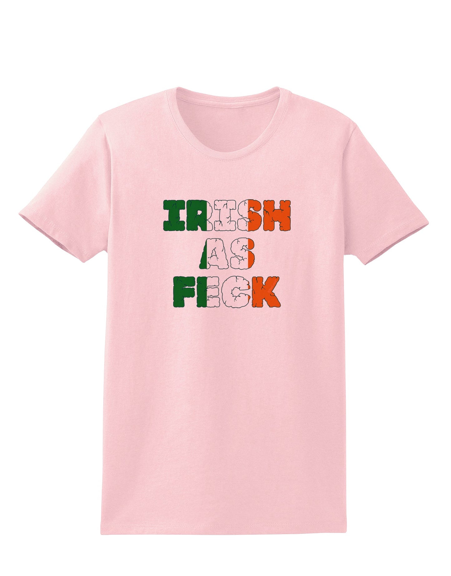 Irish As Feck Funny Womens T-Shirt by TooLoud-TooLoud-PalePink-X-Small-Davson Sales