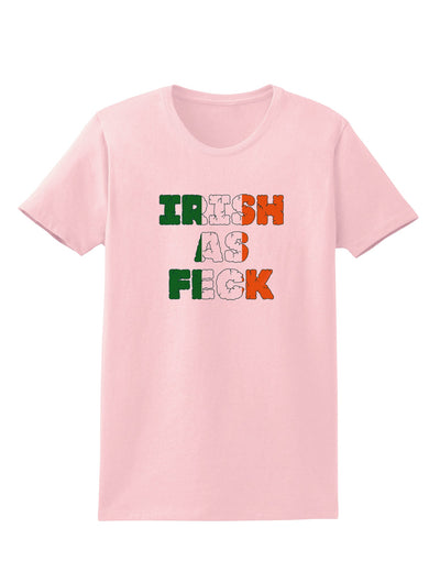 Irish As Feck Funny Womens T-Shirt by TooLoud-TooLoud-PalePink-X-Small-Davson Sales