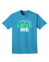 Irish Boys Love Me Adult Dark T-Shirt-Mens T-Shirt-TooLoud-Turquoise-Small-Davson Sales