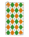 Irish Colors Argyle Pattern Micro Terry Gromet Golf Towel 15 x 22 Inch All Over Print