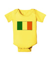 Irish Flag - Flag of Ireland Baby Romper Bodysuit-Baby Romper-TooLoud-Yellow-06-Months-Davson Sales