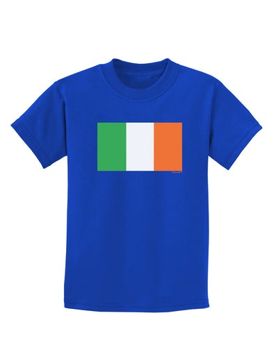 Irish Flag - Flag of Ireland Childrens Dark T-Shirt-Childrens T-Shirt-TooLoud-Royal-Blue-X-Small-Davson Sales