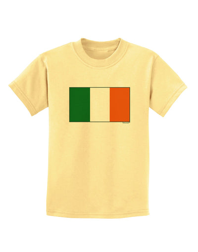 Irish Flag - Flag of Ireland Childrens T-Shirt-Childrens T-Shirt-TooLoud-Daffodil-Yellow-X-Small-Davson Sales
