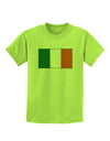 Irish Flag - Flag of Ireland Childrens T-Shirt-Childrens T-Shirt-TooLoud-Lime-Green-X-Small-Davson Sales
