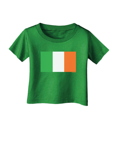 Irish Flag - Flag of Ireland Infant T-Shirt Dark-Infant T-Shirt-TooLoud-Clover-Green-06-Months-Davson Sales