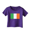 Irish Flag - Flag of Ireland Infant T-Shirt Dark-Infant T-Shirt-TooLoud-Purple-06-Months-Davson Sales