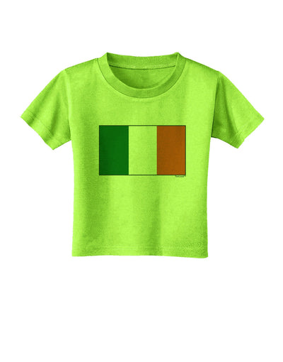 Irish Flag - Flag of Ireland Toddler T-Shirt-Toddler T-Shirt-TooLoud-Lime-Green-2T-Davson Sales