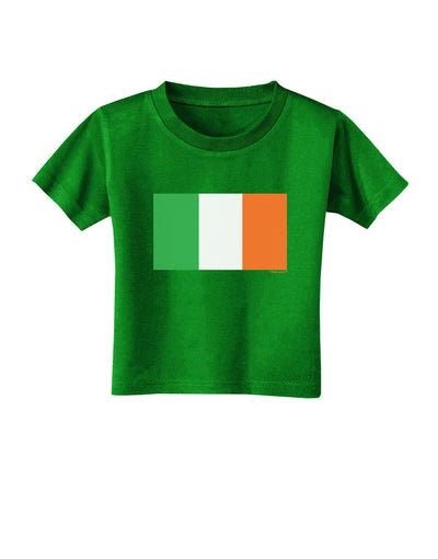 Irish Flag - Flag of Ireland Toddler T-Shirt Dark-Toddler T-Shirt-TooLoud-Clover-Green-2T-Davson Sales