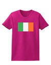 Irish Flag - Flag of Ireland Womens Dark T-Shirt-TooLoud-Hot-Pink-Small-Davson Sales