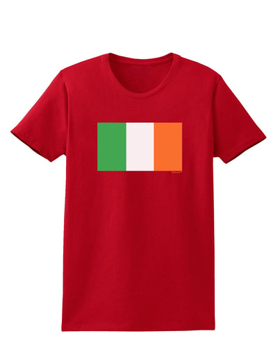 Irish Flag - Flag of Ireland Womens Dark T-Shirt-TooLoud-Red-X-Small-Davson Sales