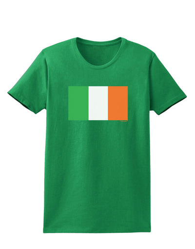 Irish Flag - Flag of Ireland Womens Dark T-Shirt-TooLoud-Kelly-Green-X-Small-Davson Sales