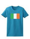 Irish Flag - Flag of Ireland Womens Dark T-Shirt-TooLoud-Turquoise-X-Small-Davson Sales