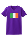 Irish Flag - Flag of Ireland Womens Dark T-Shirt-TooLoud-Purple-X-Small-Davson Sales