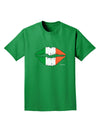 Irish Flag Kiss Adult Dark T-Shirt by TooLoud-Mens T-Shirt-TooLoud-Kelly-Green-Small-Davson Sales