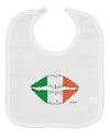 Irish Flag Kiss Baby Bib by TooLoud