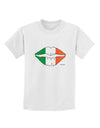 Irish Flag Kiss Childrens T-Shirt by TooLoud-Childrens T-Shirt-TooLoud-White-X-Small-Davson Sales