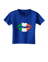 Irish Flag Kiss Toddler T-Shirt Dark by TooLoud-Toddler T-Shirt-TooLoud-Royal-Blue-2T-Davson Sales