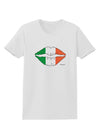 Irish Flag Kiss Womens T-Shirt by TooLoud-Womens T-Shirt-TooLoud-White-X-Small-Davson Sales