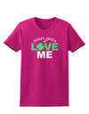 Irish Girls Love Me Womens Dark T-Shirt-TooLoud-Hot-Pink-Small-Davson Sales