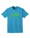 Irish Jersey Adult Dark T-Shirt-Mens T-Shirt-TooLoud-Turquoise-Small-Davson Sales