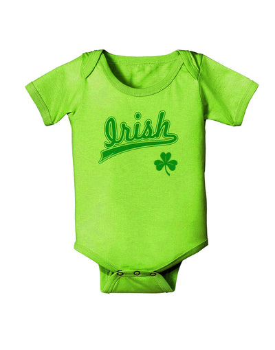 Irish Jersey Baby Romper Bodysuit-Baby Romper-TooLoud-Lime-06-Months-Davson Sales