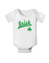 Irish Jersey Baby Romper Bodysuit-Baby Romper-TooLoud-White-06-Months-Davson Sales