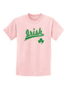 Irish Jersey Childrens T-Shirt-Childrens T-Shirt-TooLoud-PalePink-X-Small-Davson Sales