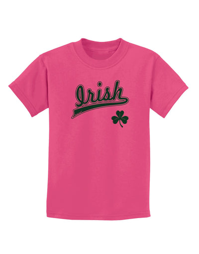 Irish Jersey Childrens T-Shirt-Childrens T-Shirt-TooLoud-Sangria-X-Small-Davson Sales