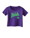 Irish Jersey Infant T-Shirt Dark-Infant T-Shirt-TooLoud-Purple-06-Months-Davson Sales
