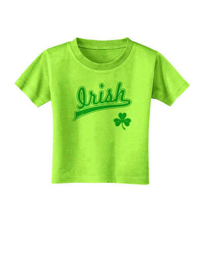 Irish Jersey Toddler T-Shirt-Toddler T-Shirt-TooLoud-Lime-Green-2T-Davson Sales