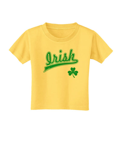 Irish Jersey Toddler T-Shirt-Toddler T-Shirt-TooLoud-Yellow-2T-Davson Sales