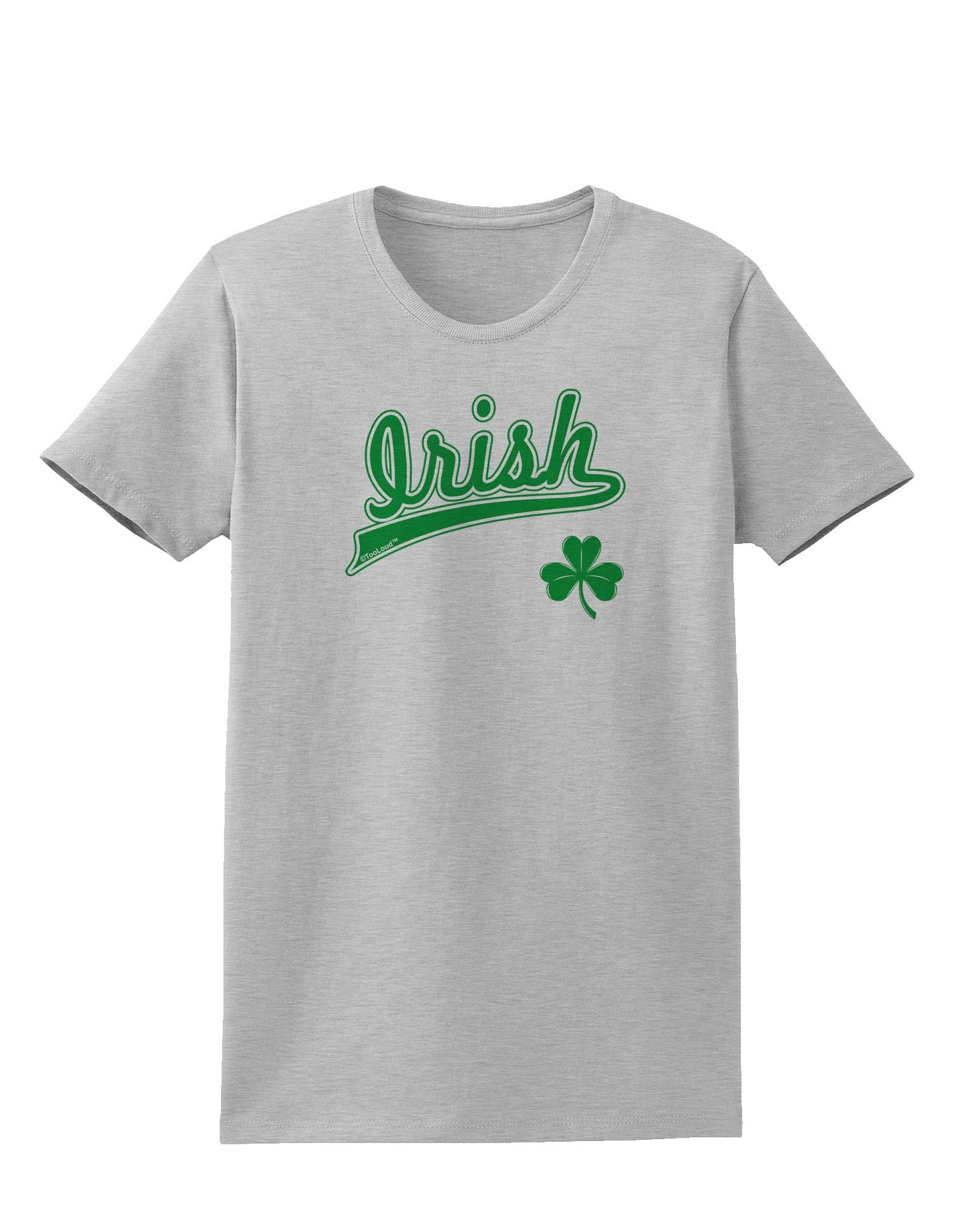 Irish Jersey Womens T-Shirt-Womens T-Shirt-TooLoud-AshGray-X-Small-Davson Sales